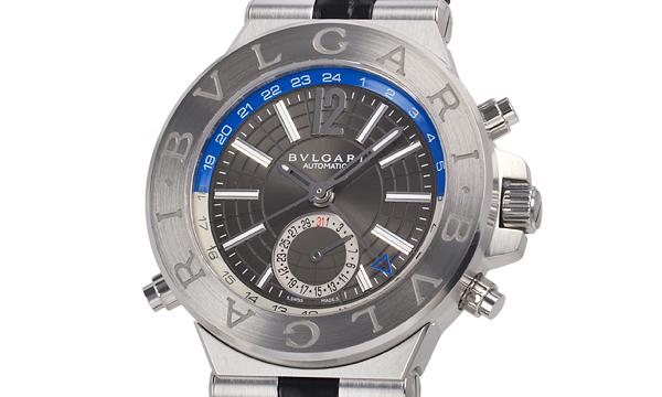 ブルガリ ディアゴノ ＧＭＴ【生産終了モデル】 DG40C14SLDGMT